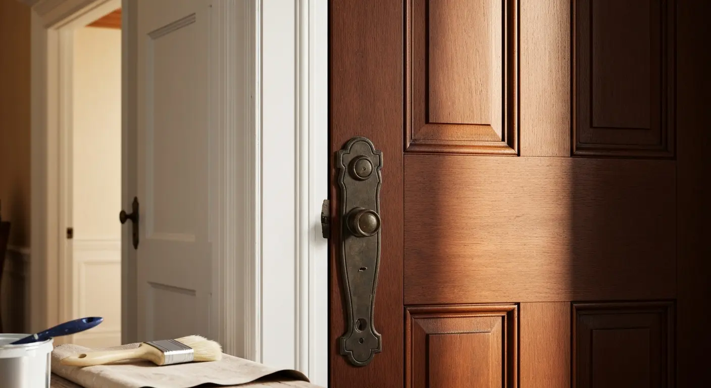 Trim and door painting