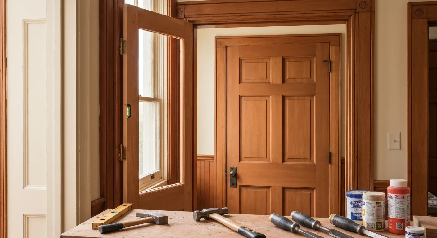 Door frame repair