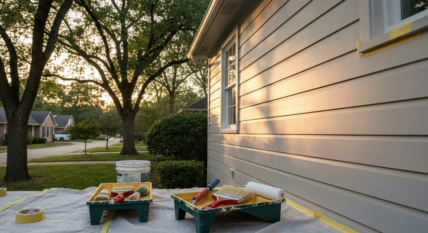 Exterior painting service