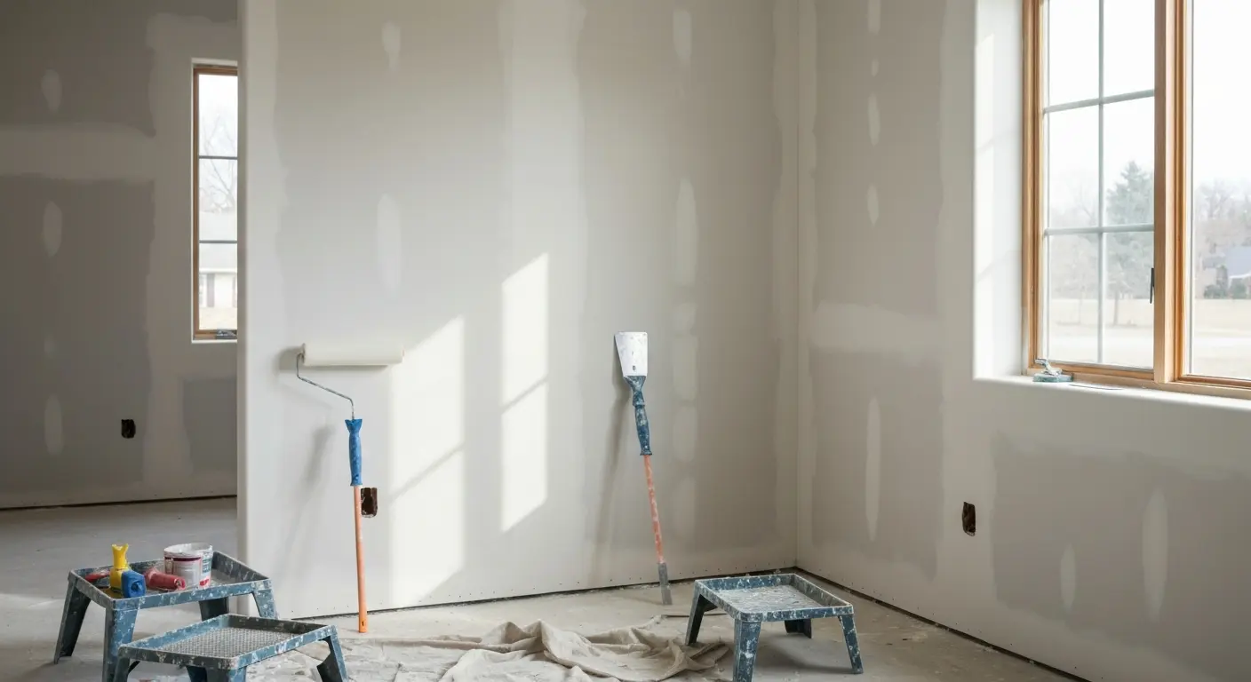 Interior drywall and painting