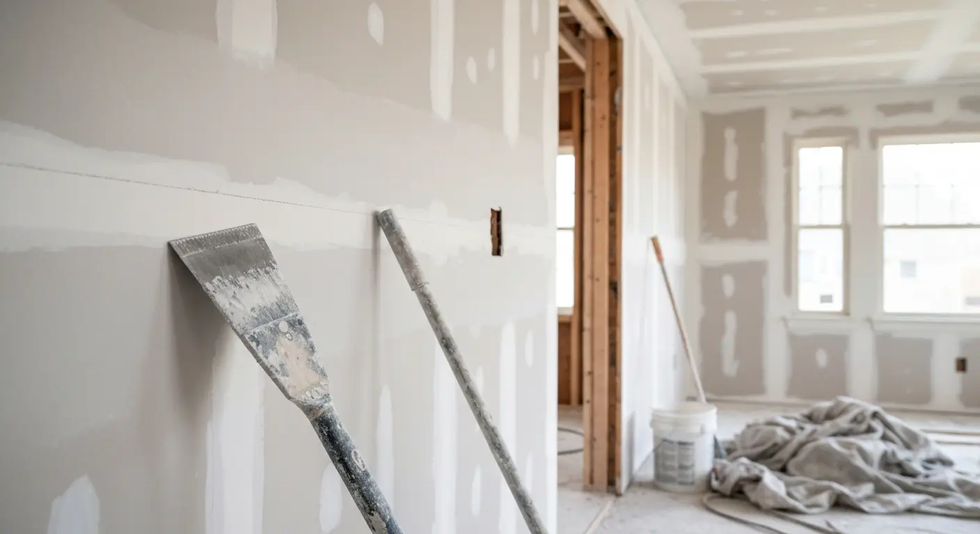 Drywall work and finishing