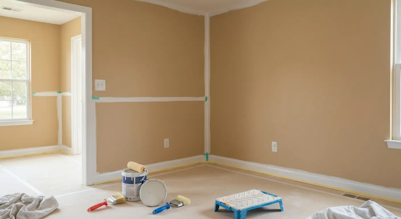Interior painting project