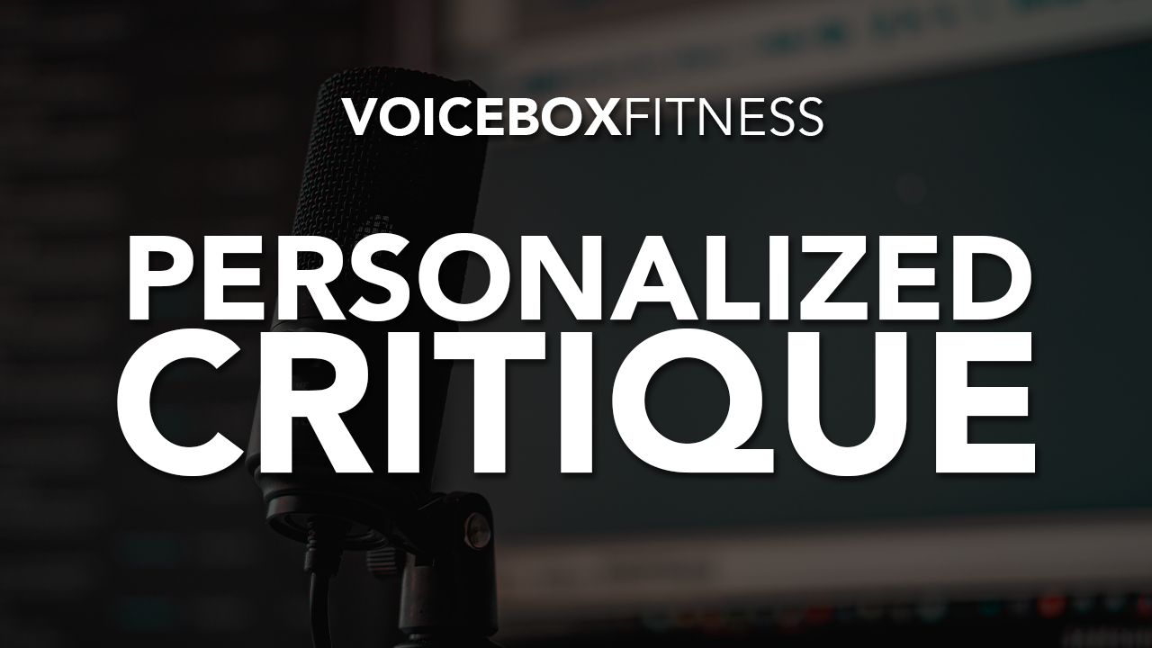Your Personalized Vocal Snapshot