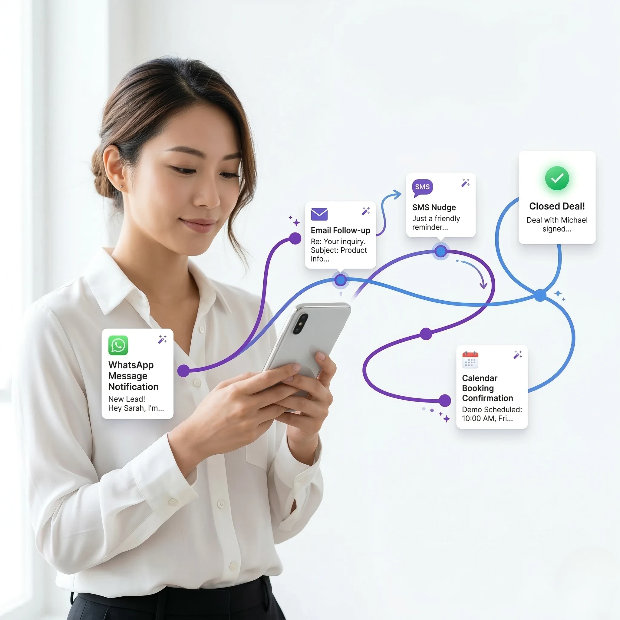 Sales Workflow Interface