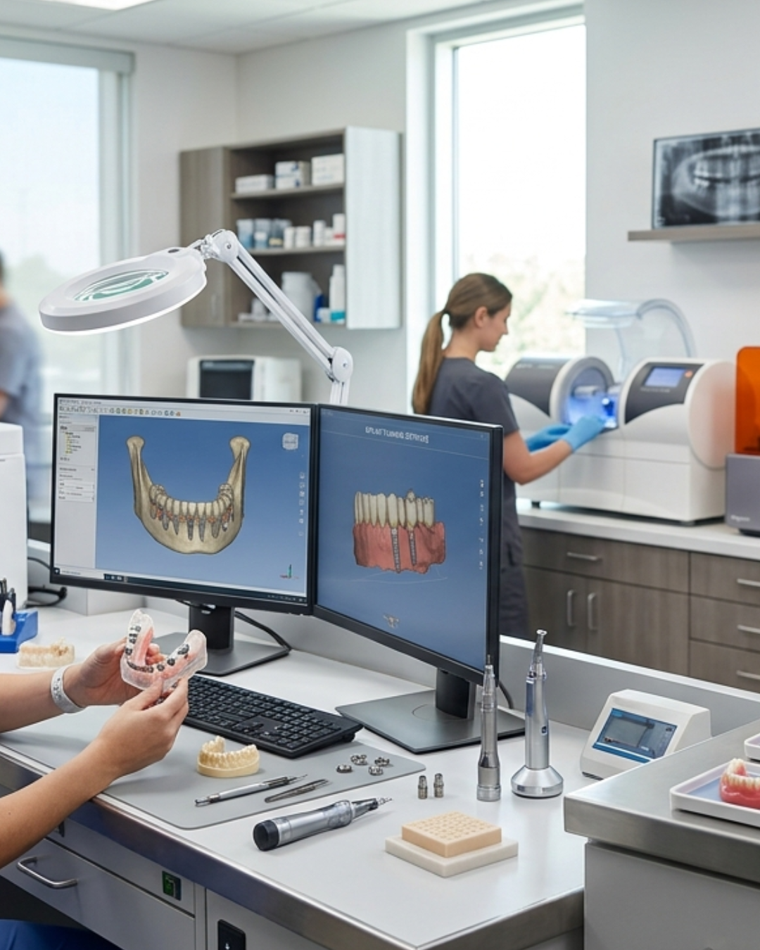 State-of-the-art restorative dentistry examination room