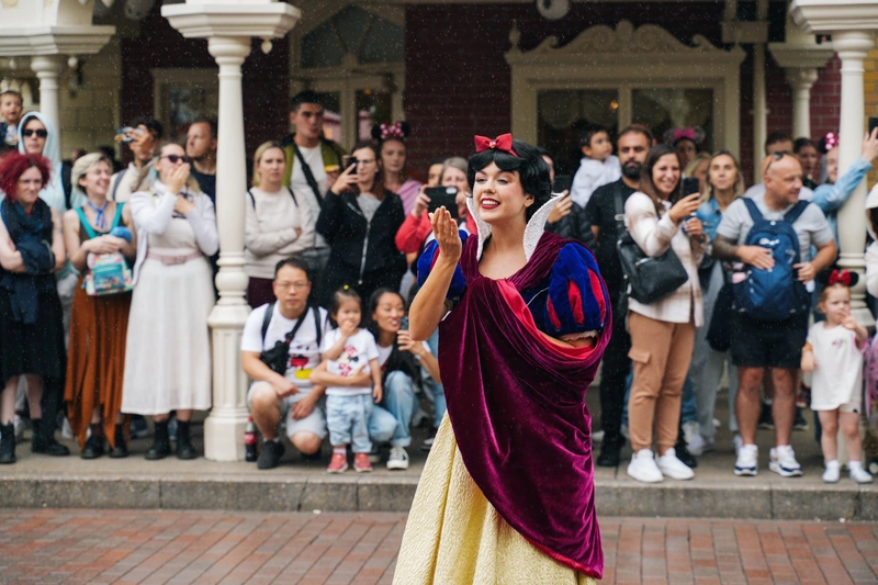 Blancanieves desfile Disneyland Blancanieves desfile Disneyland