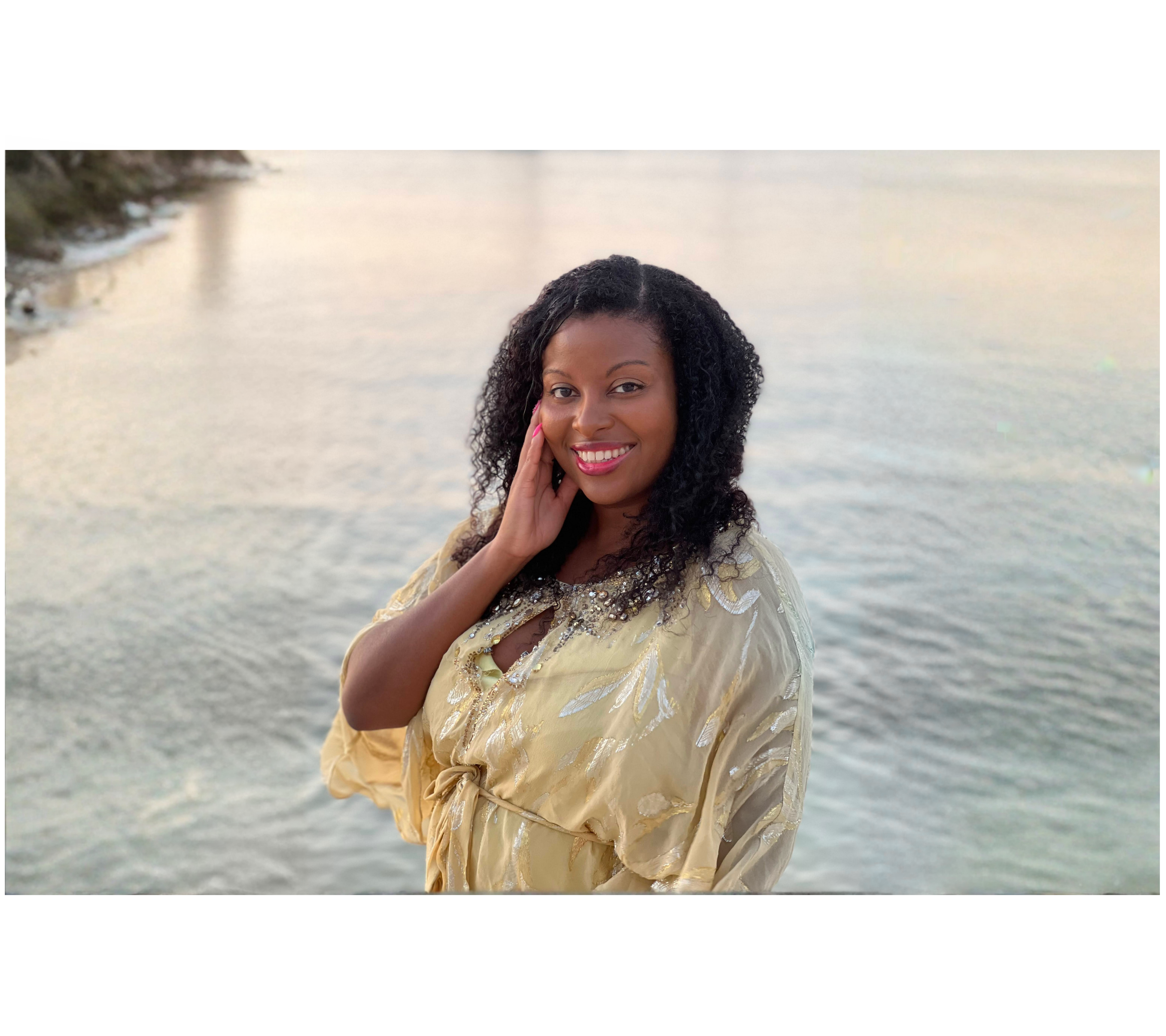 Woman smiling during the WANTED Woman Escape in Jamaica Caribbean