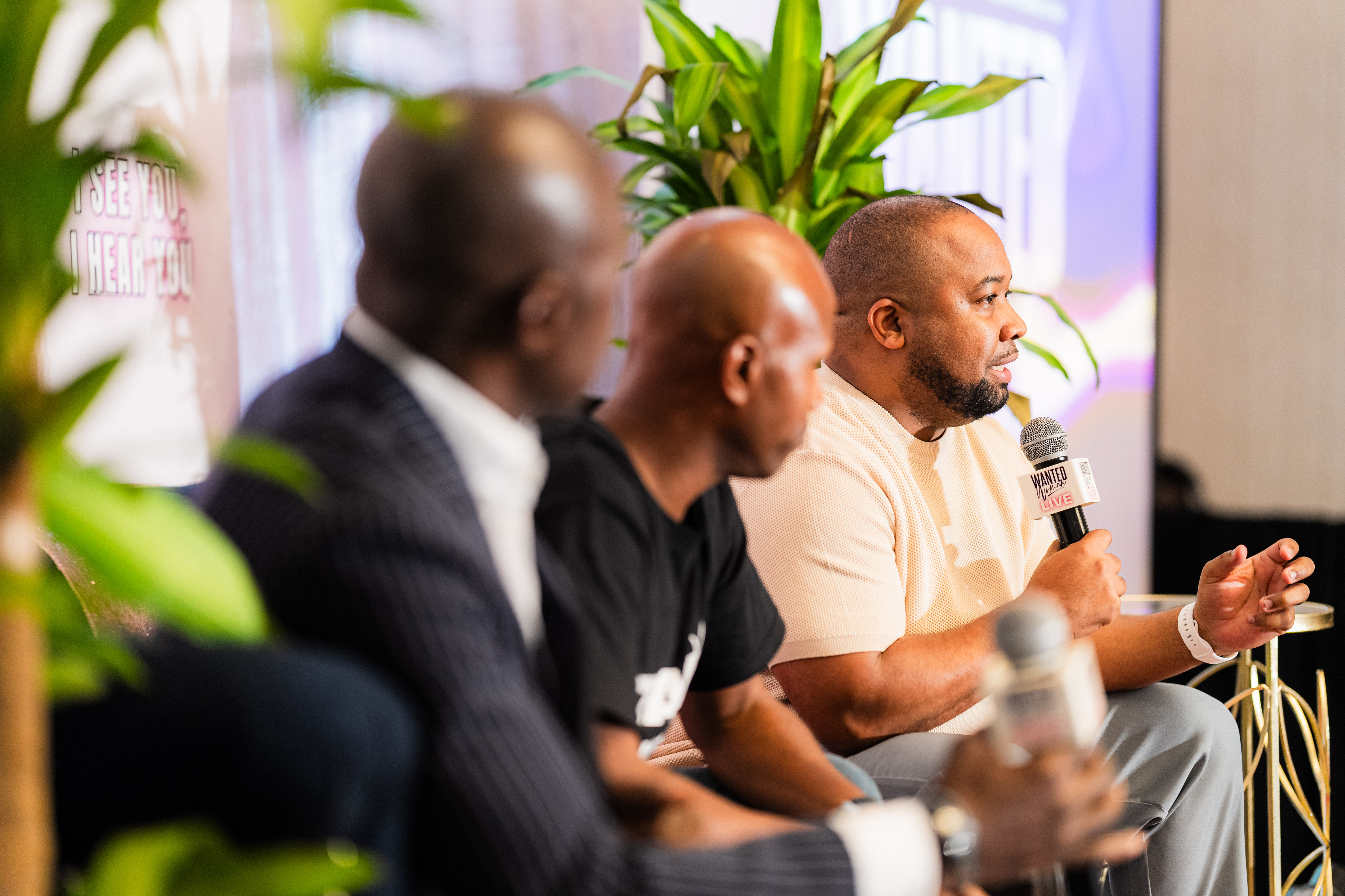 The Men's Panel at WANTED Woman LIVE