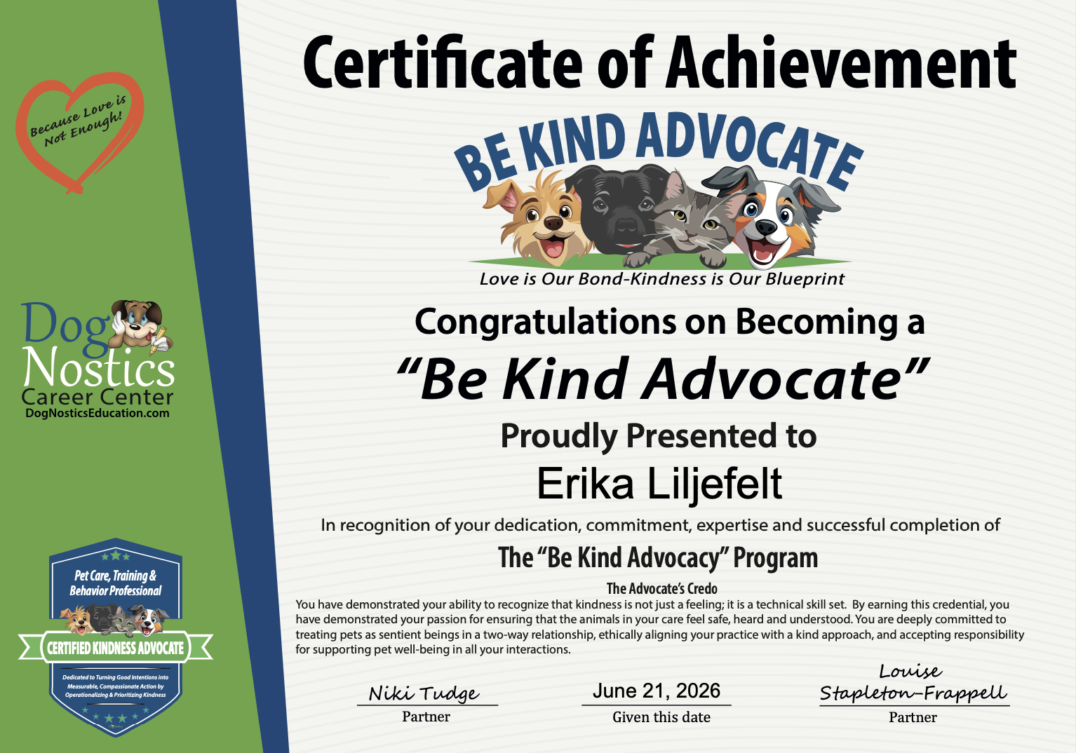 Be Kind Advocate