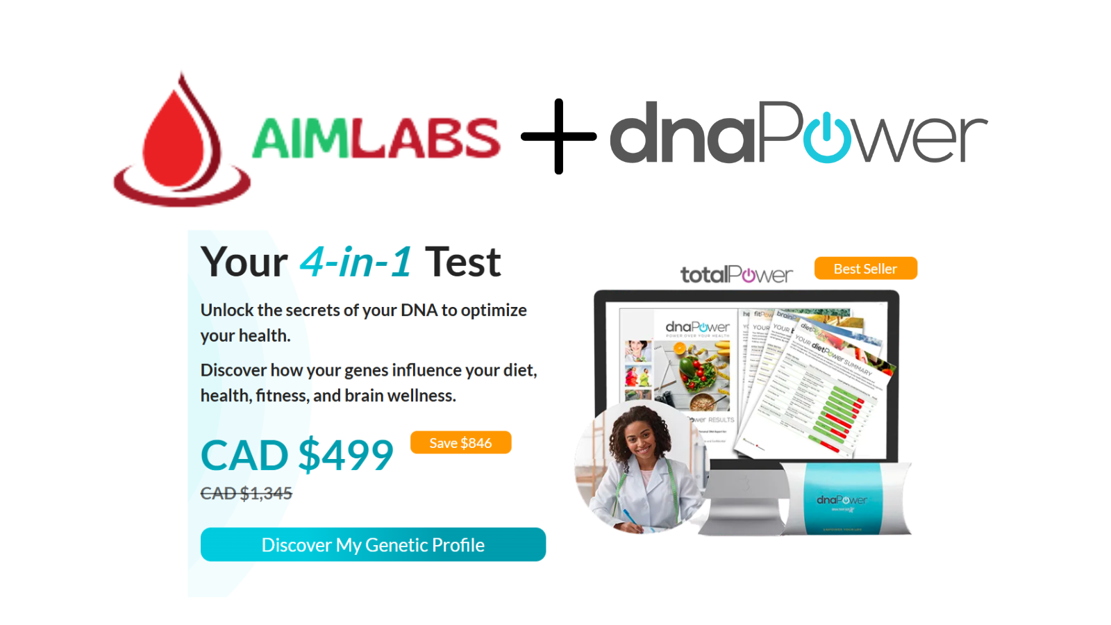 AIMLabs dnaPower Banner