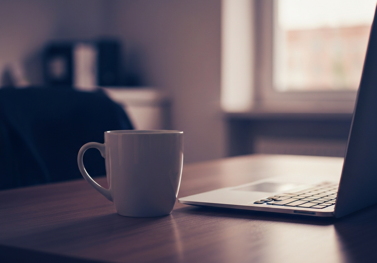 Café froid, journée qui s'étire