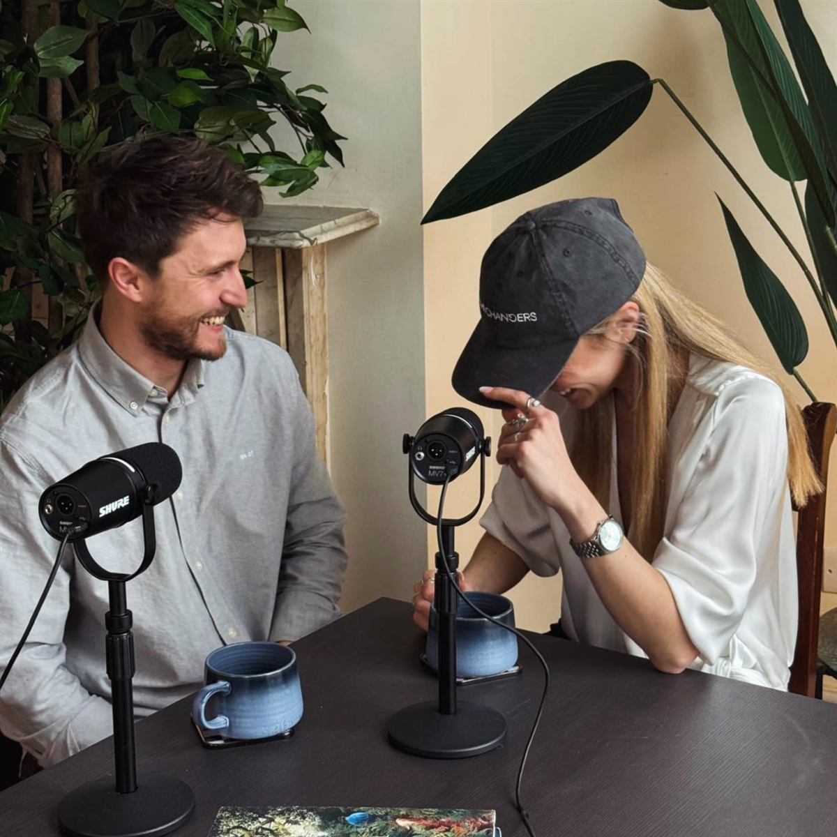 A Game Changers podcast recording