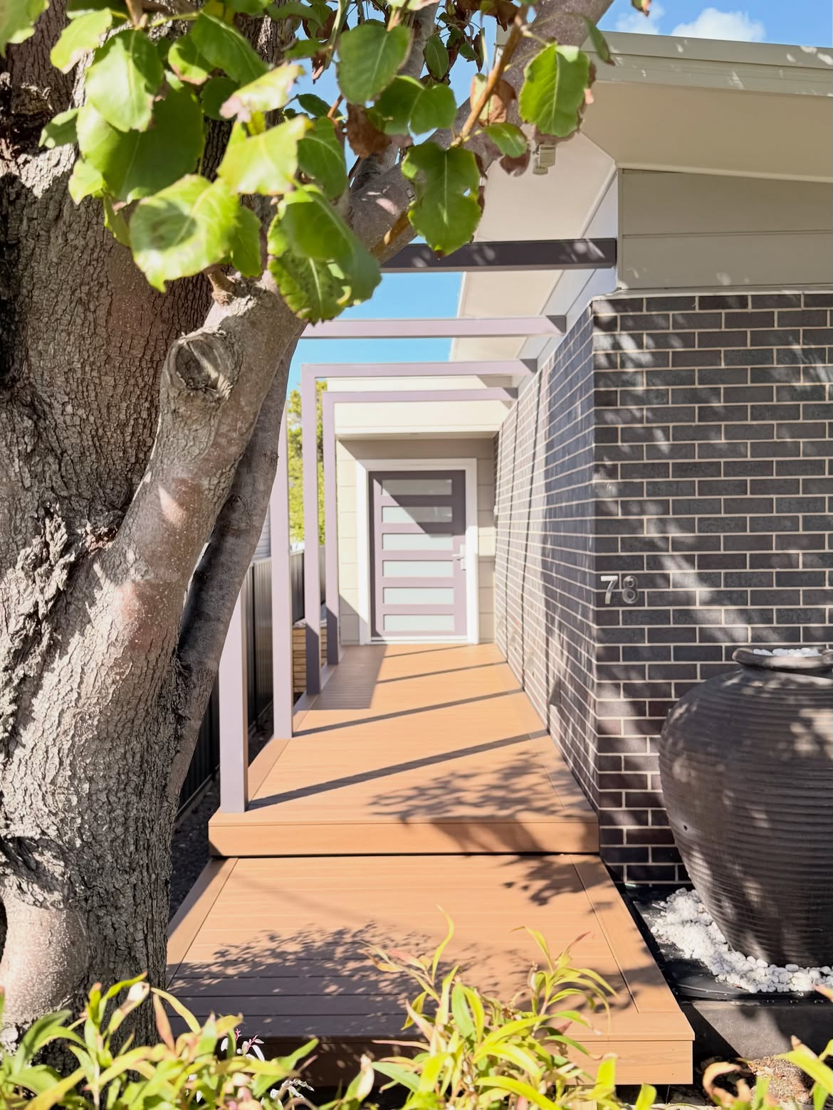 Entryway walkway