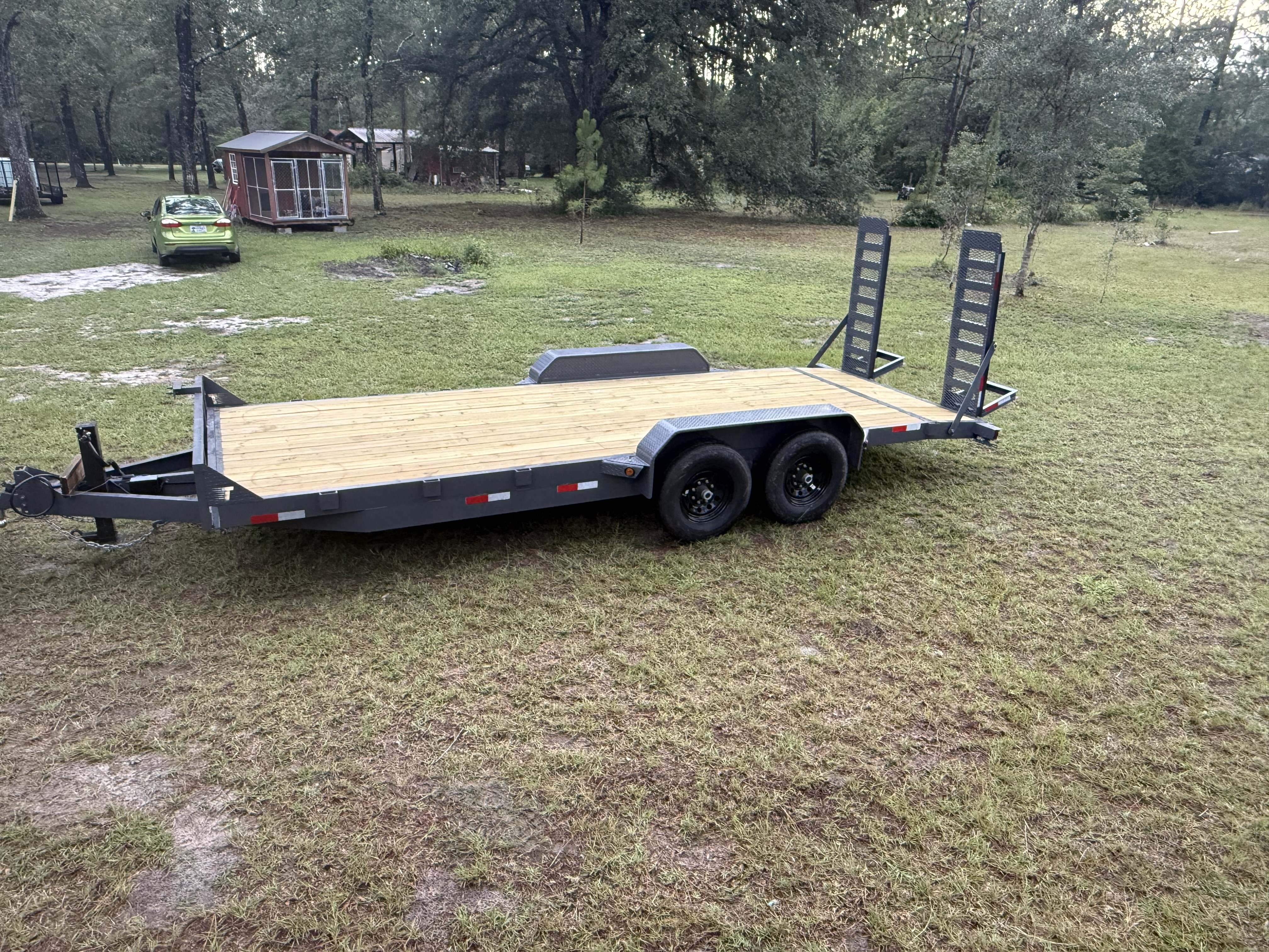7x20 equipment trailer rental in Hilliard, FL