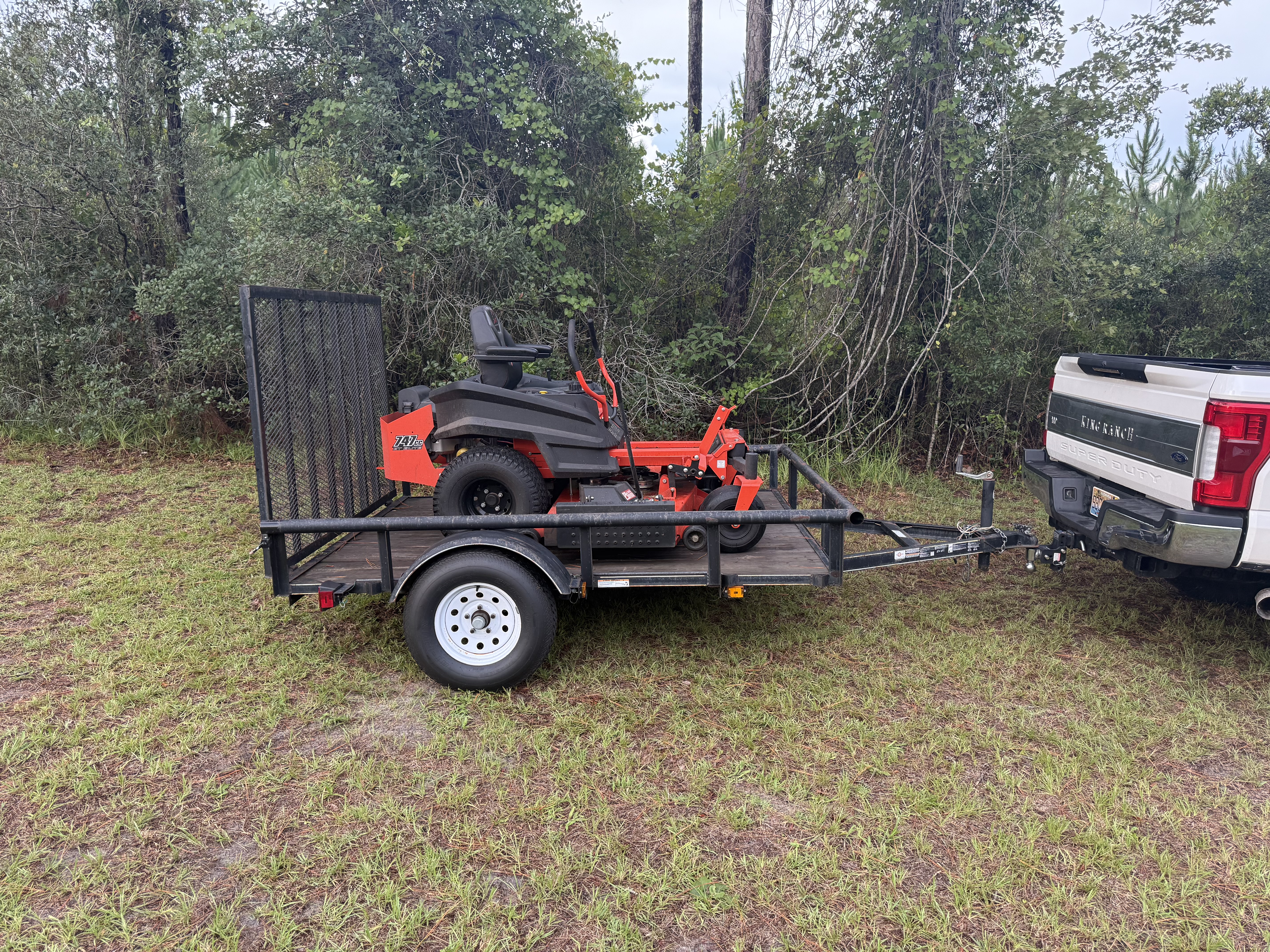 6x8 utility trailer rental in Hilliard, FL