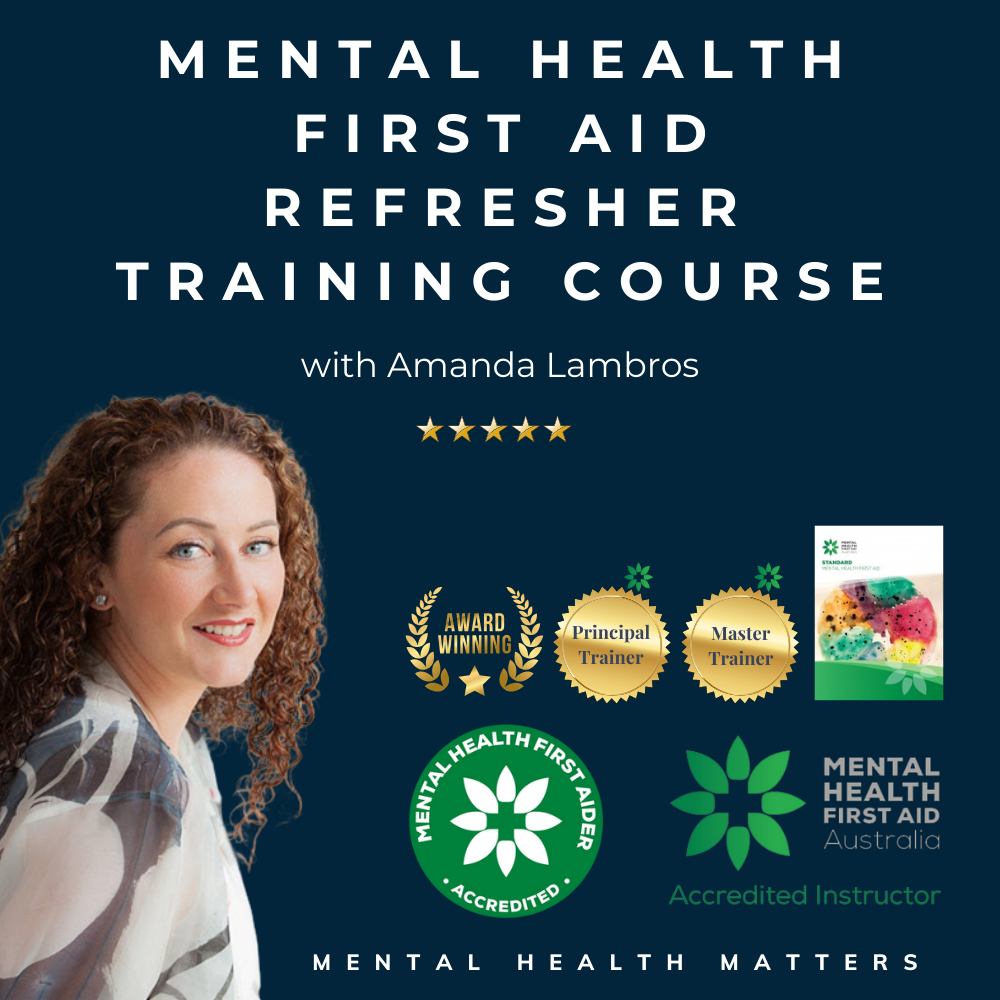 Mental Health First Aid Refresher Course