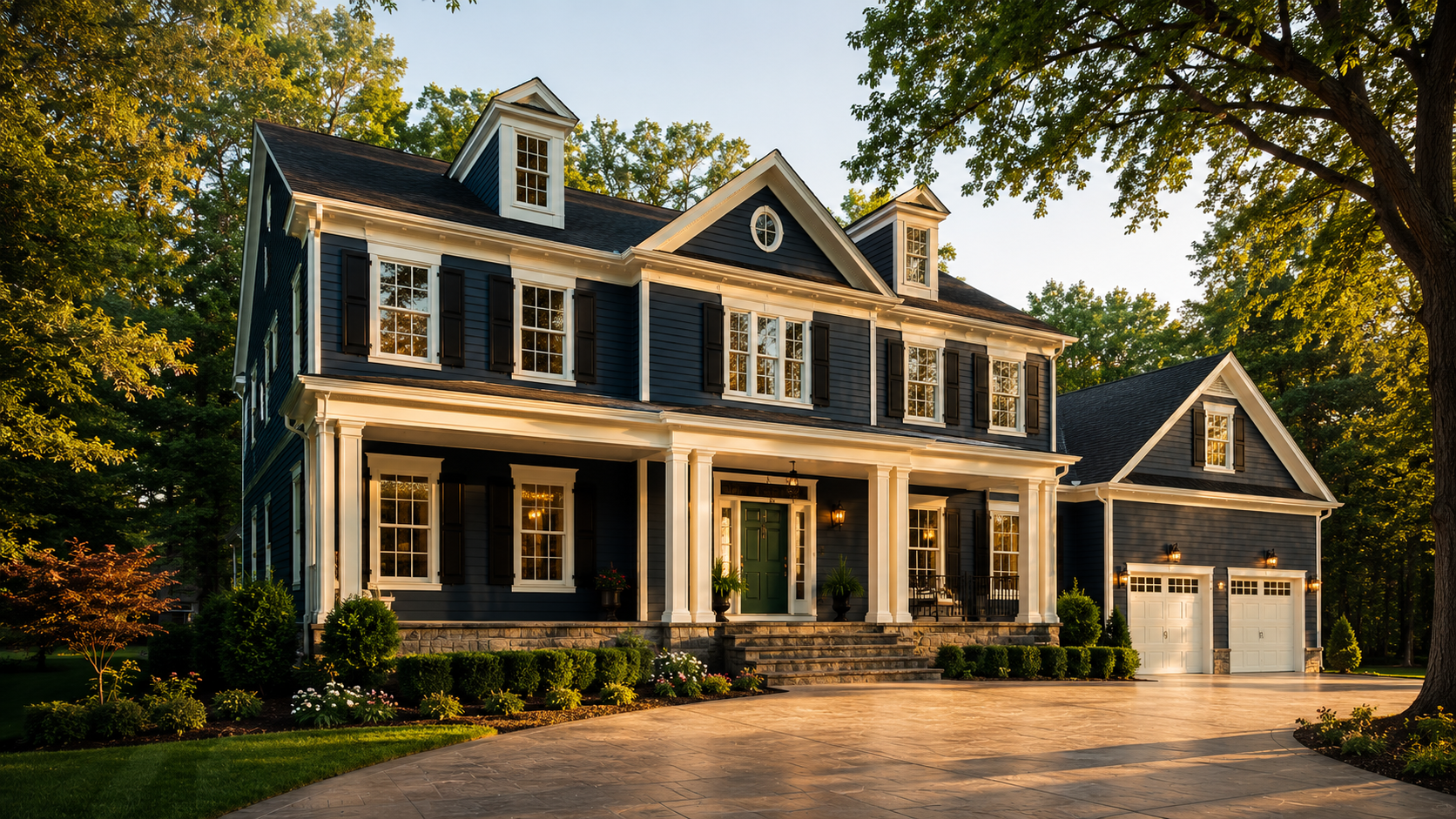 Exterior house painting in Liberty, MO by Big House Painters