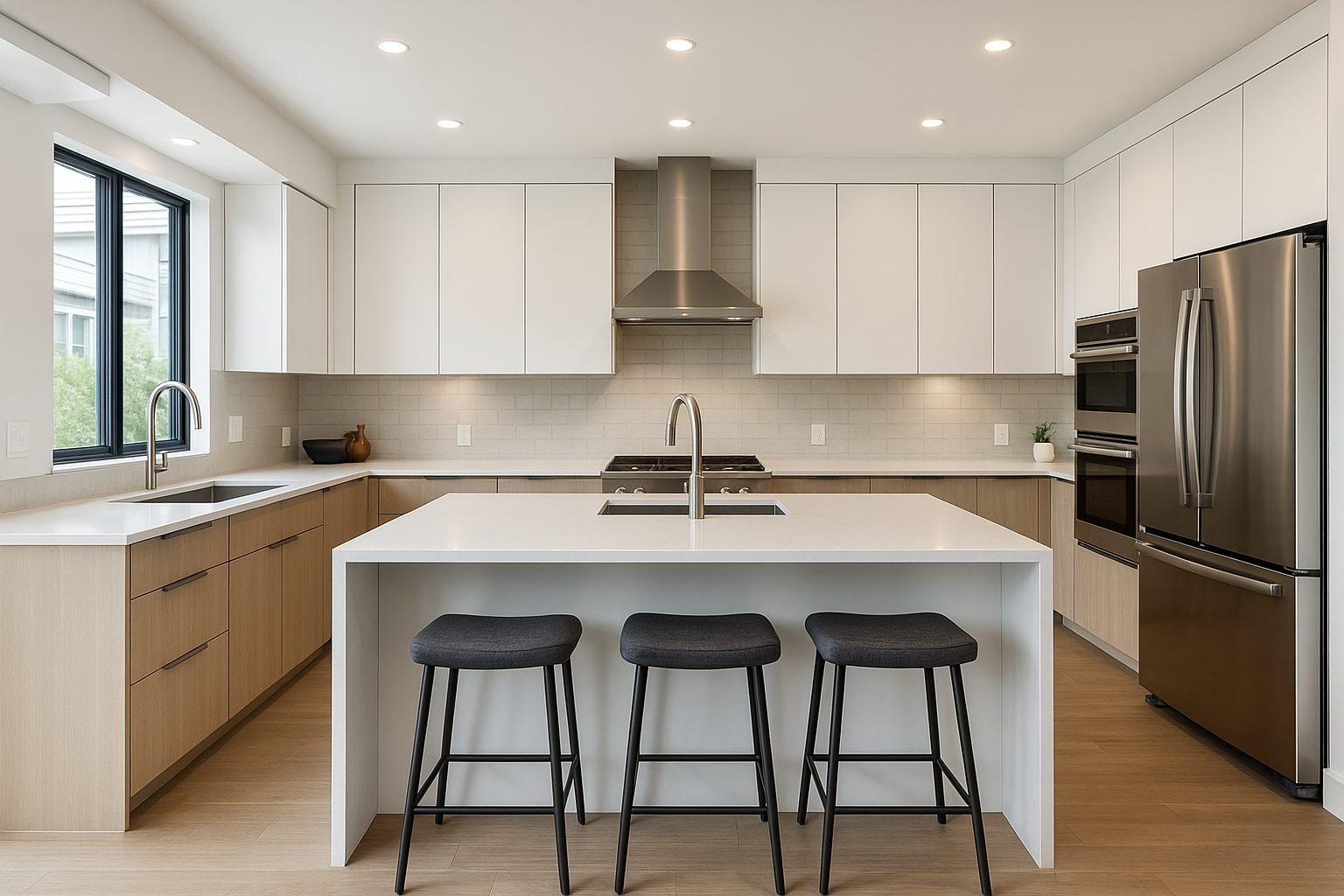 white paper on brown wooden cabinet