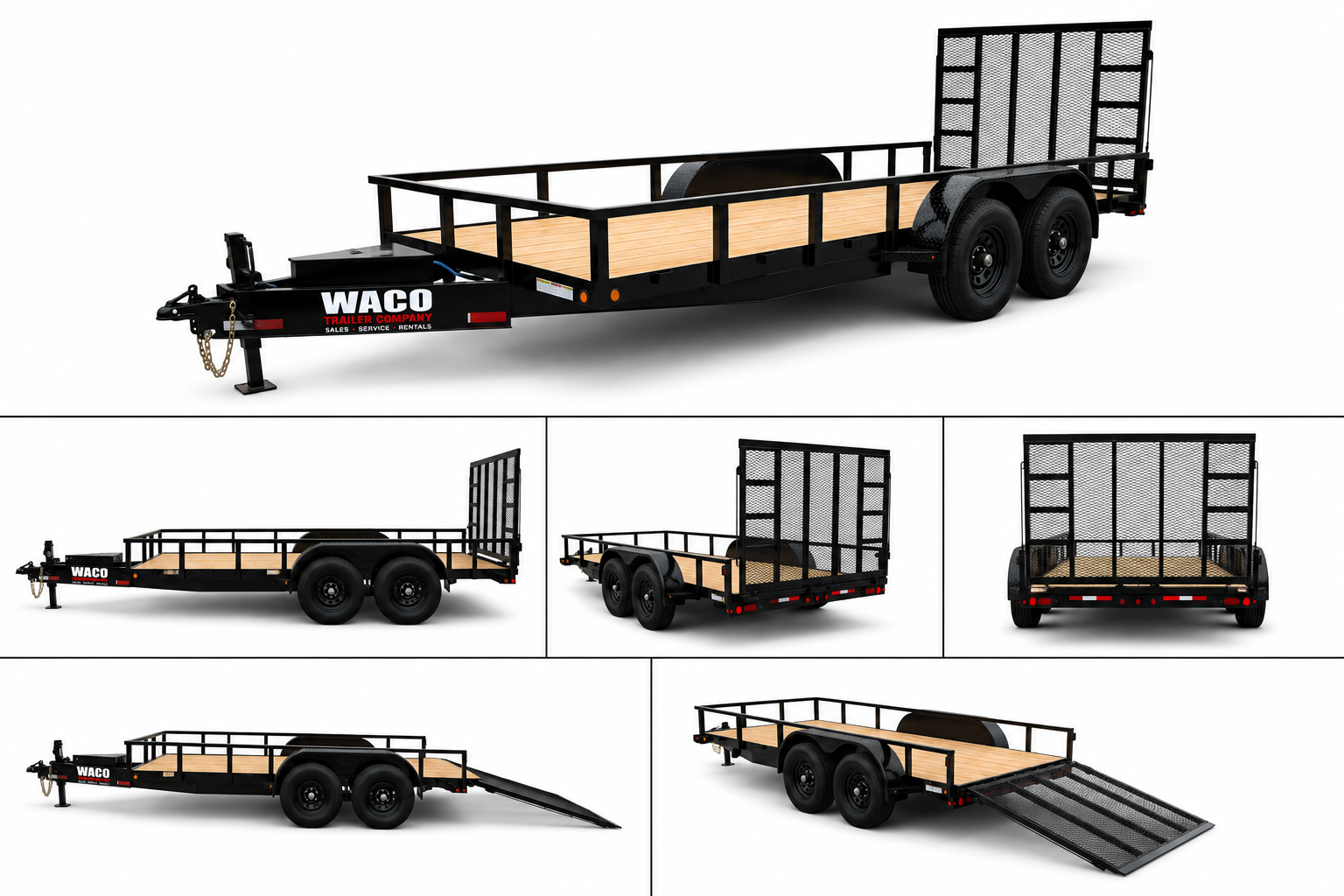18' Load Trail Utility Trailer for rent from Waco Trailer Company in Waco, TX