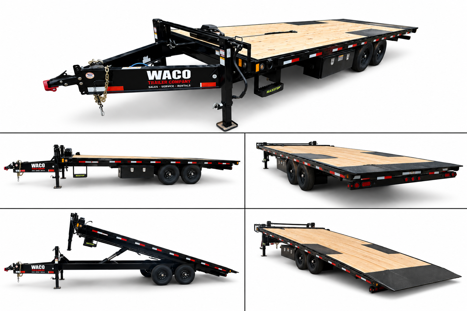 Deck Over Trailer for rent from Waco Trailer Company in Waco, TX