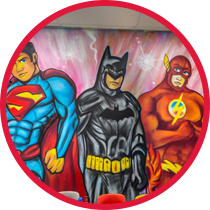 Superheroes Theme Room