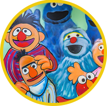 Sesame Street Theme Room