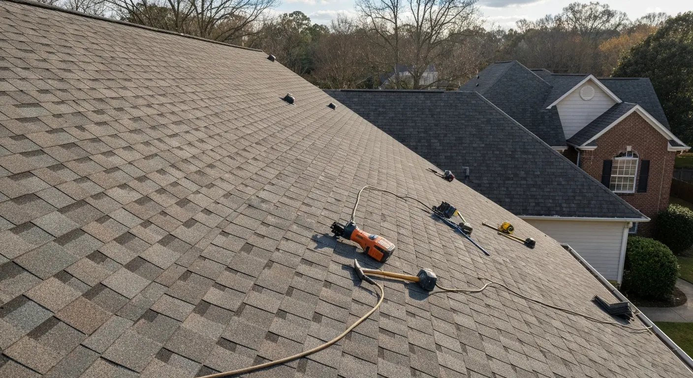 Roof replacement project