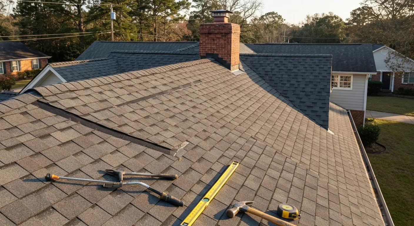 Roof replacement project