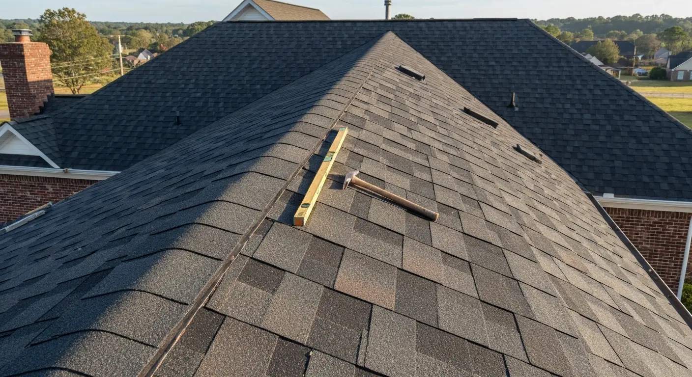 Asphalt shingles application