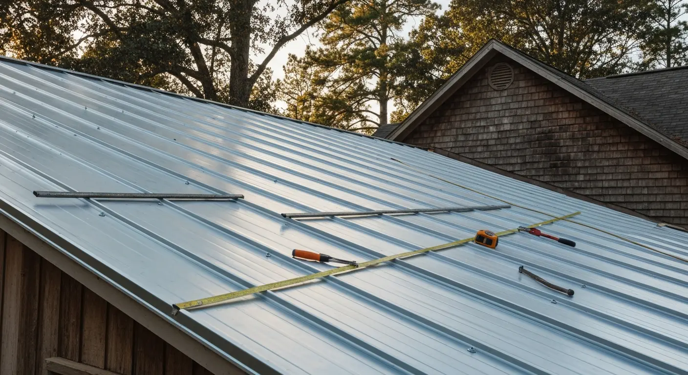 Metal roof installation Trinity NC