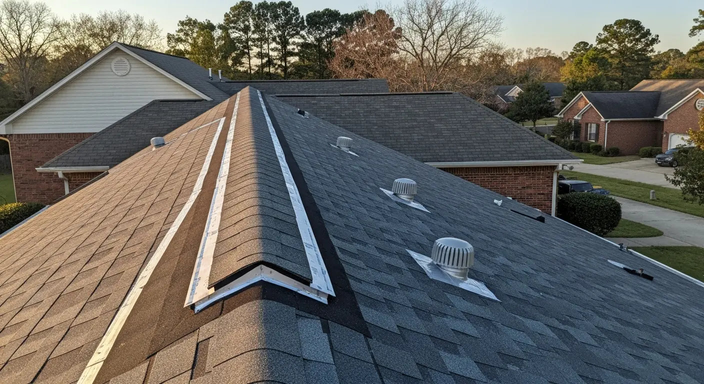 Roof replacement project