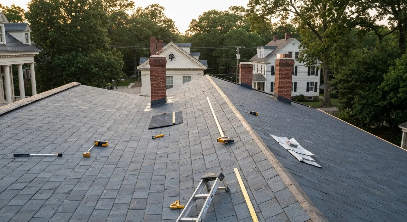 Roof replacement project