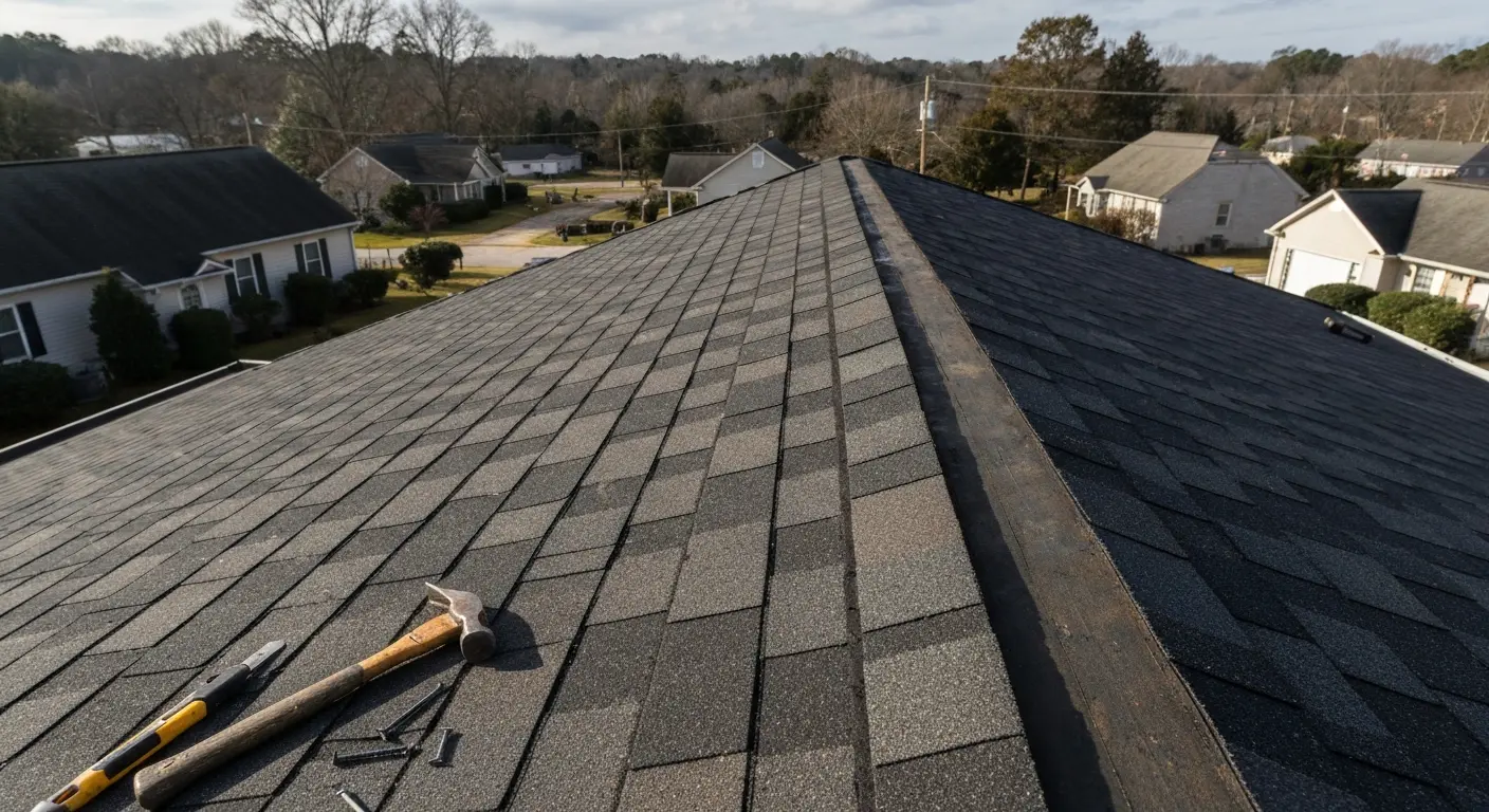 Roof replacement project