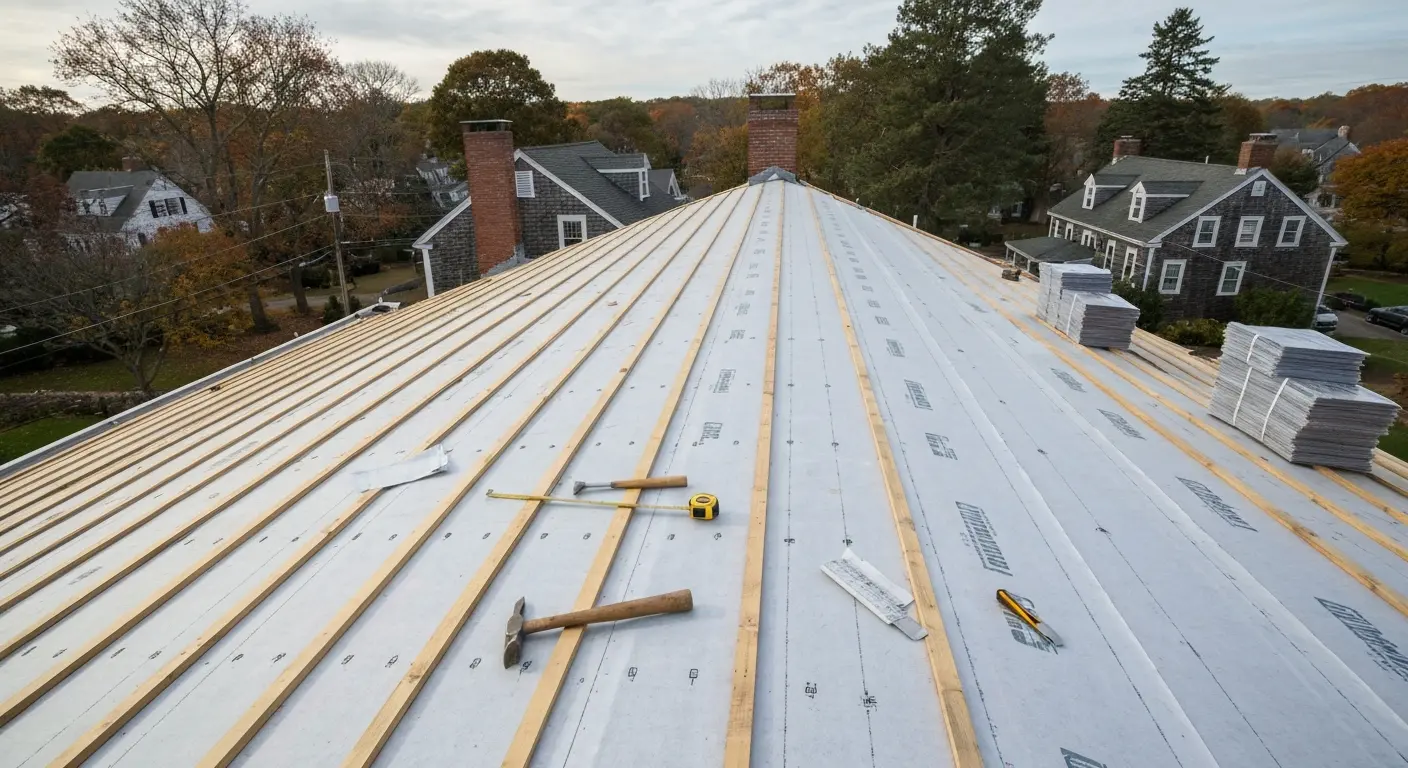 Roof replacement project