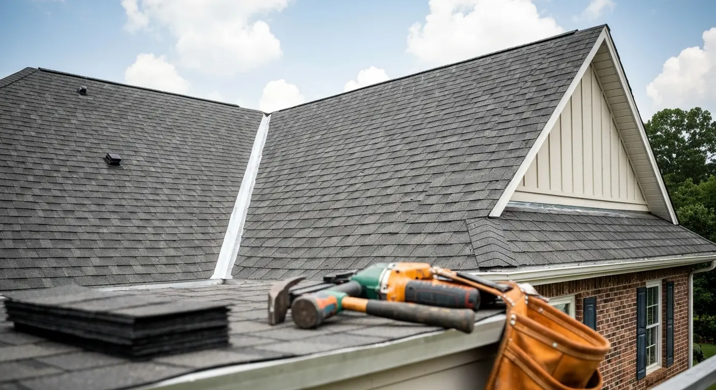 Residential roof replacement