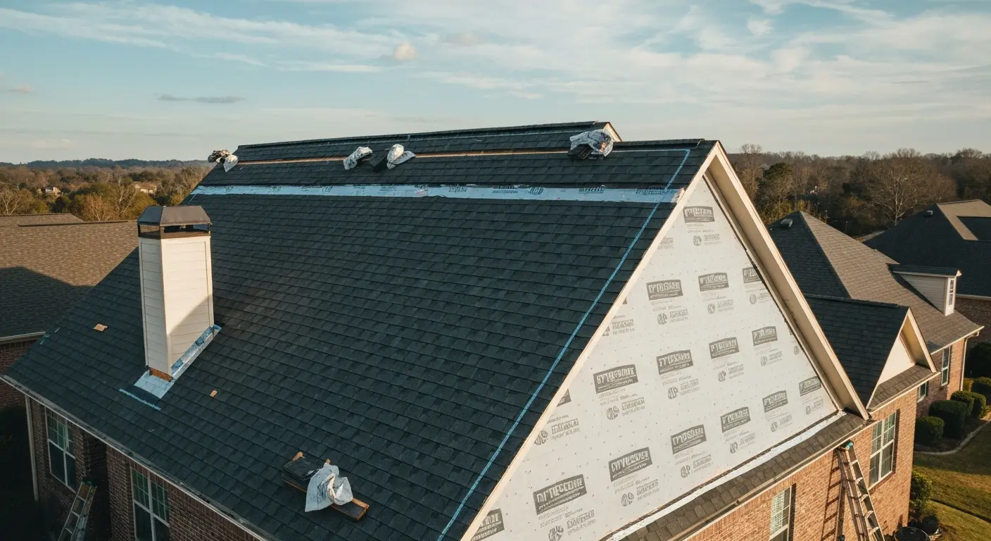 Roof replacement project