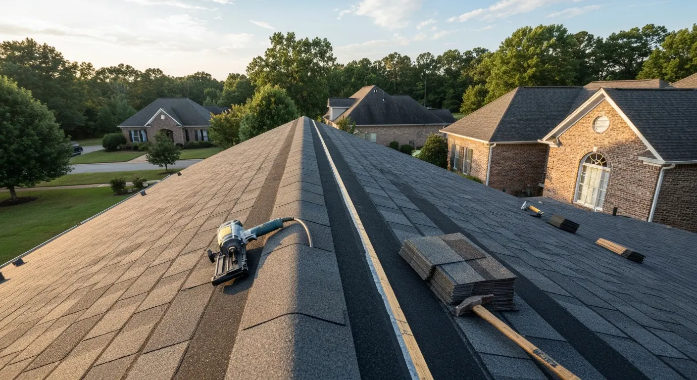 Roof replacement project