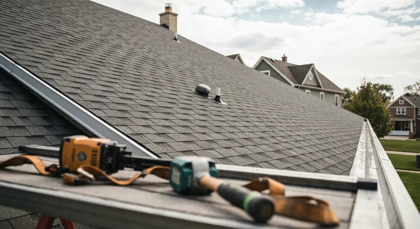 Roof replacement project