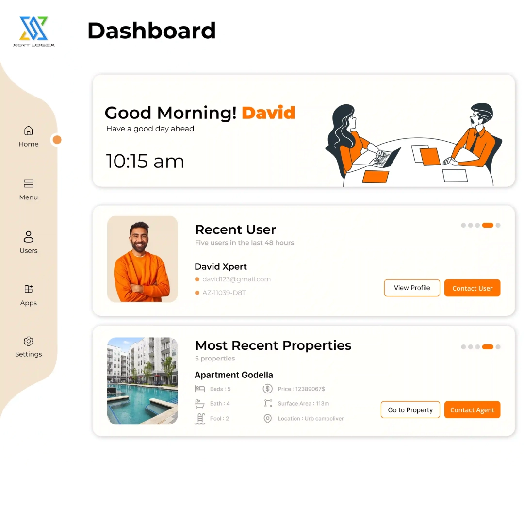 Custom Dashboard preview