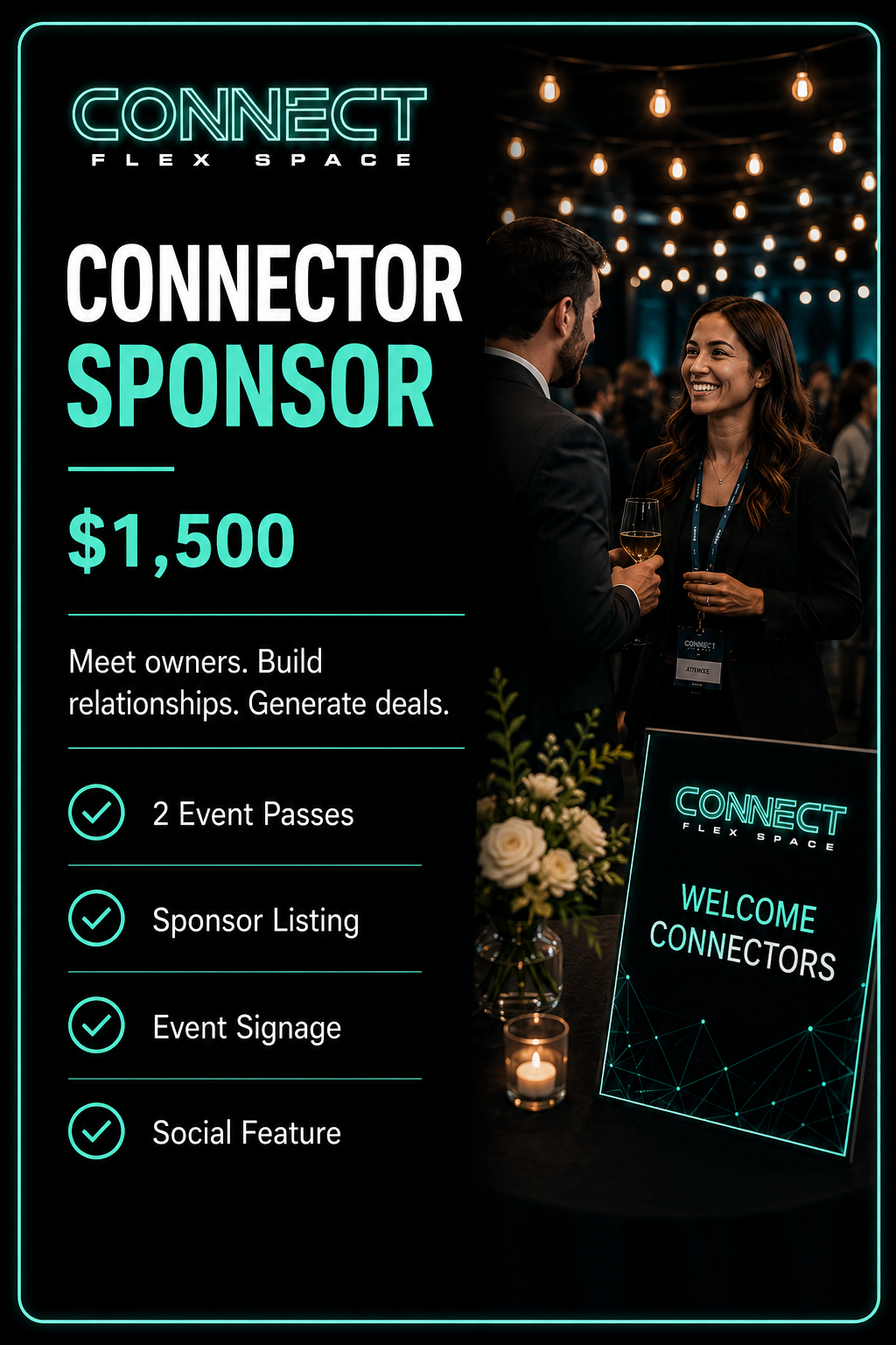 Connector Sponsor card