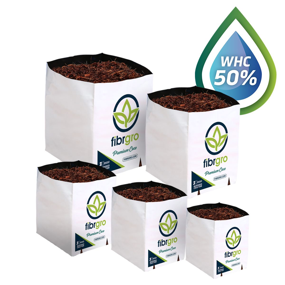 Fibrgro commercial coco growing media