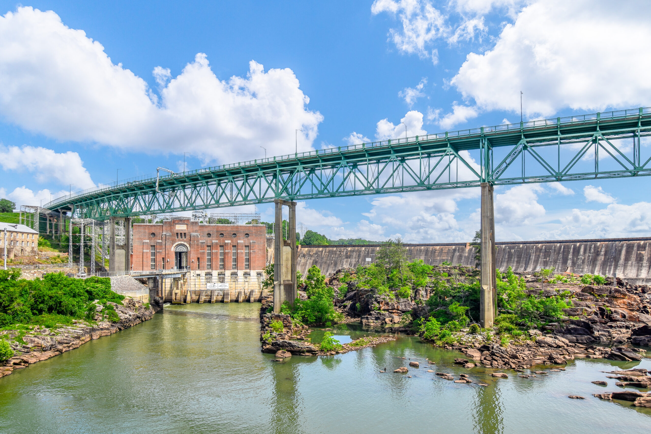 A property in Tallassee, Alabama along the Tallapoosa River