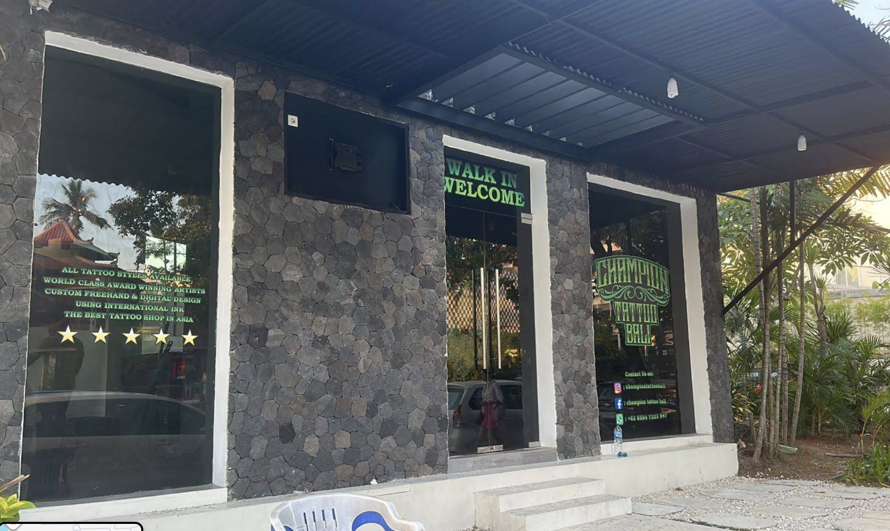 Champion Tattoo Bali storefront