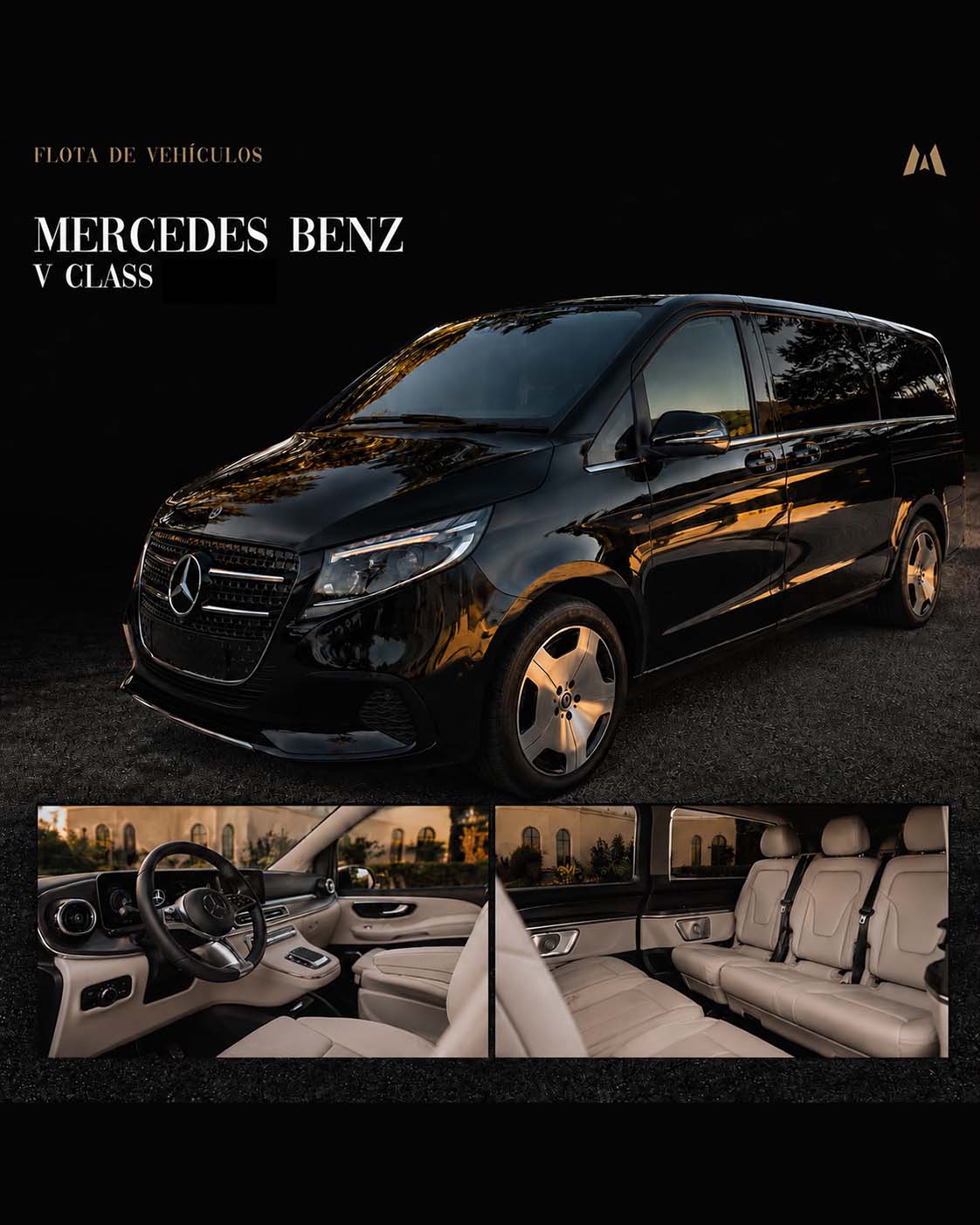 Mercedes Benz V Class Premium · Flota M Transfer Ibiza