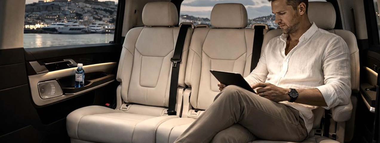 Interior ejecutivo M Transfer Ibiza
