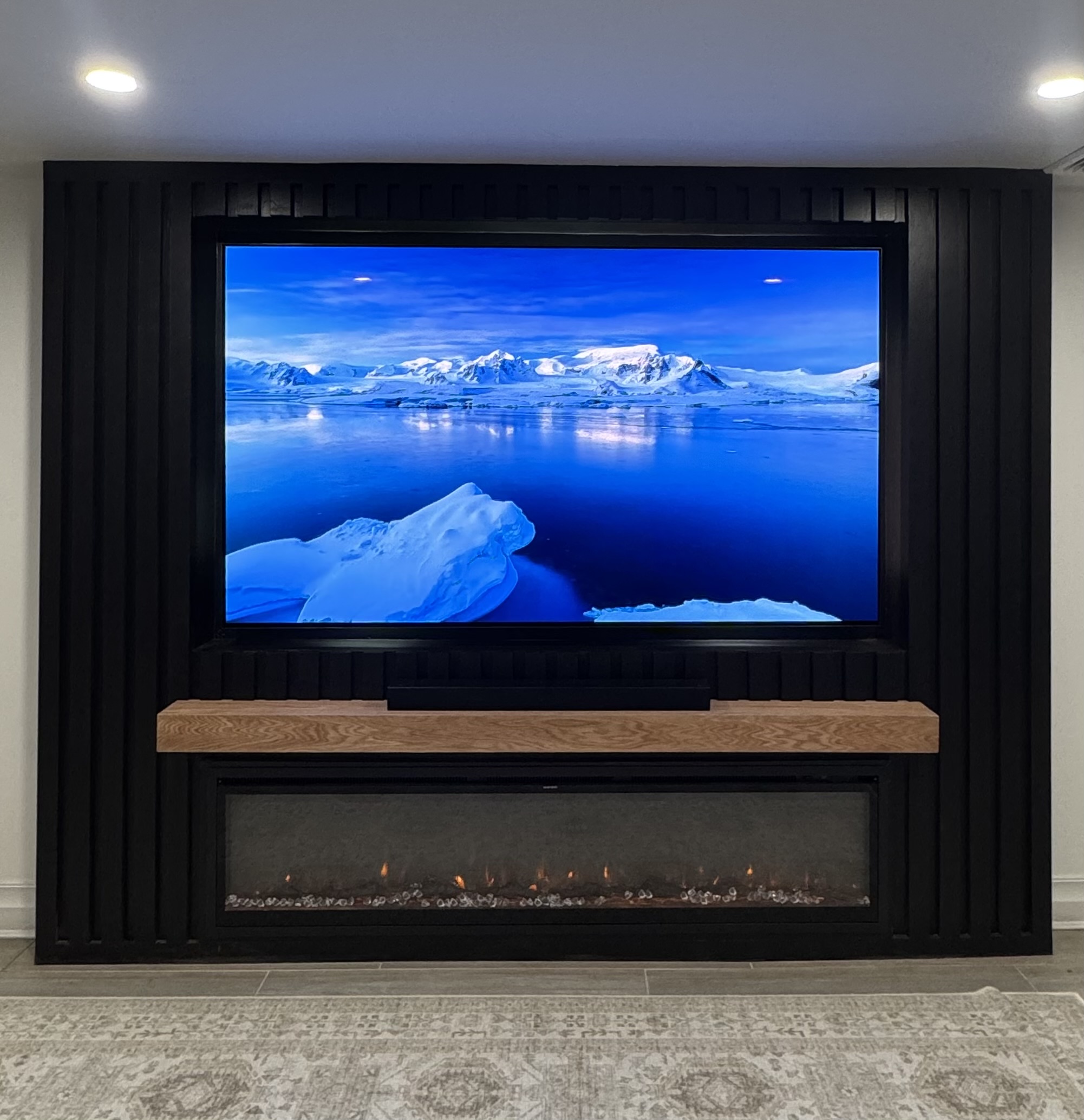 12+ ft wall installation