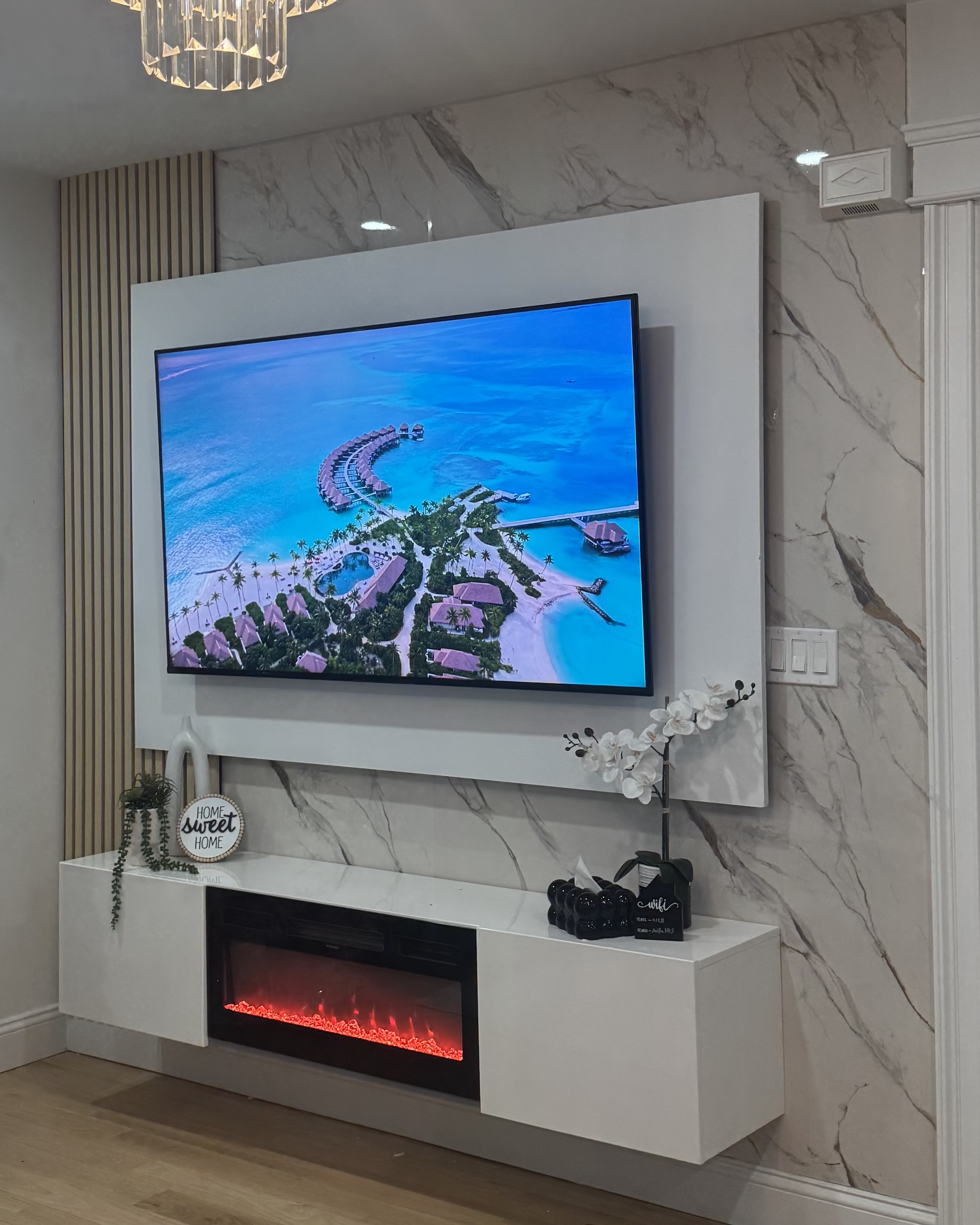 8-12 ft wall installation