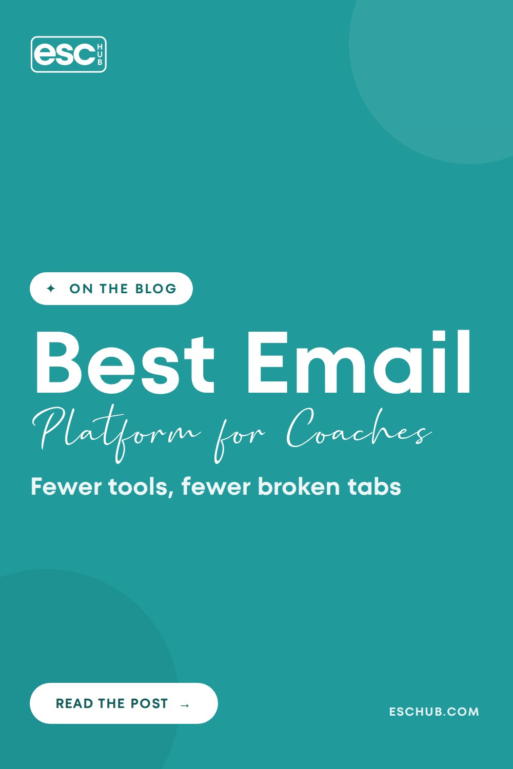 The Best Email Marketing Platform for Coaches (When You're Sick of Duct-Taping Tools Together)