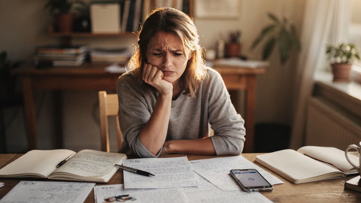 small business owner overwhelmed by manual processes and repetitive admin tasks