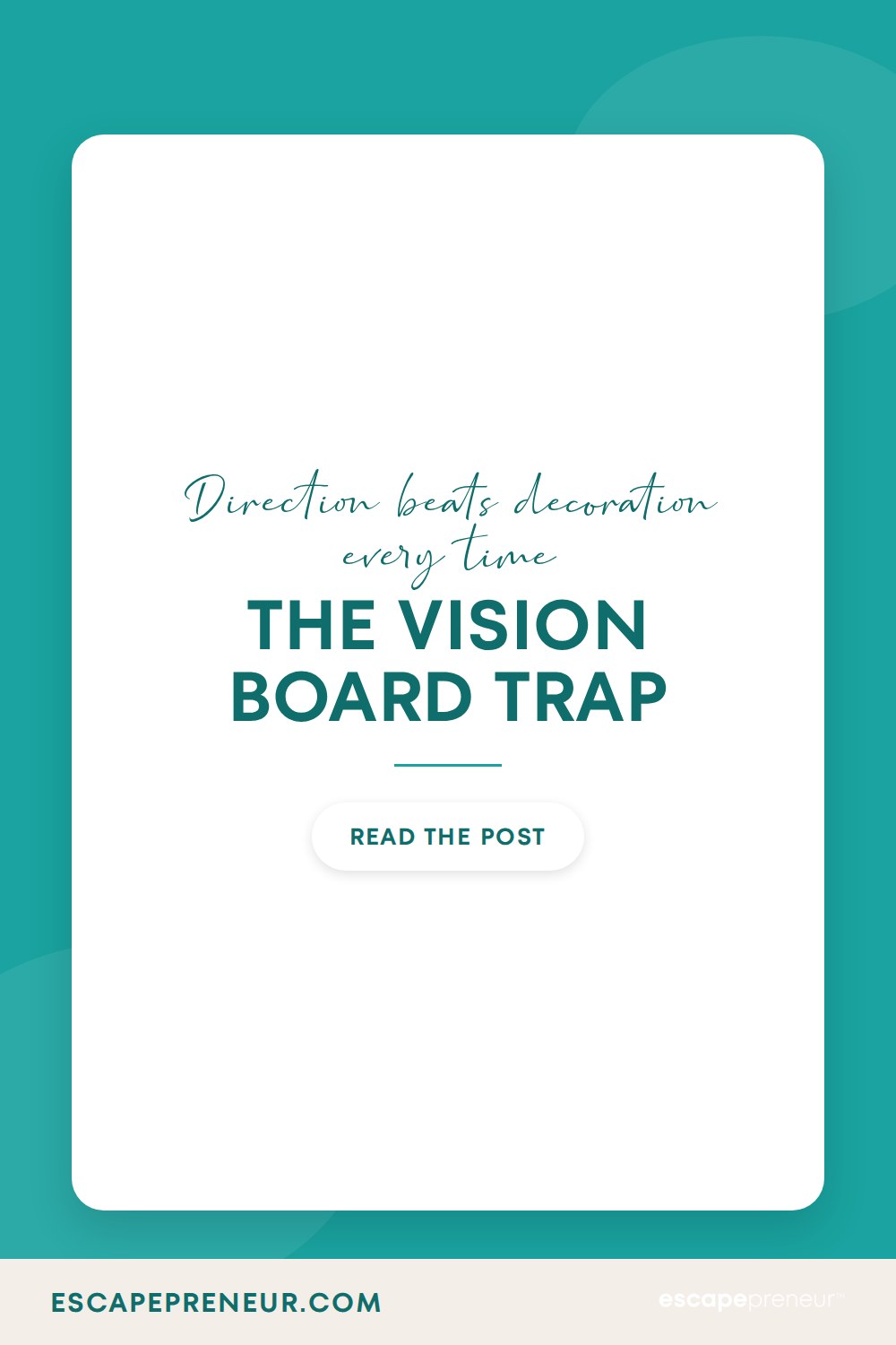 The New Year Vision Board Trap: Why Yours Keeps Failing (And What Actually Works)